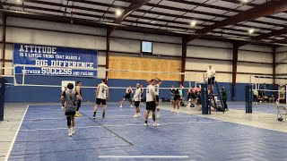 AFVVL Macdill Tournament Dyess AFB vs Langley AFB Set 3 [upl. by Vinny739]