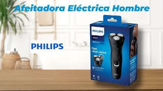 Philips Serie 1000 Afeitadora Eléctrica Hombre con Cuchillas Powercut 45 min Autonomía inalámbrica [upl. by Aynotan317]