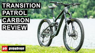 Transition Patrol Carbon The Hawaiian Shirt Bike  2022 Enduro Field Test [upl. by Lipski]