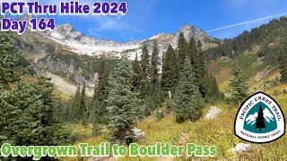 Day 164  PCT Reroute Day 2 Boulder Pass  Pacific Crest Trail 2024 ThruHike [upl. by Lletnwahs642]