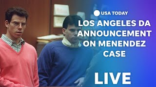 Announcement in Menendez brothers case expected  USA TODAY [upl. by Iru]