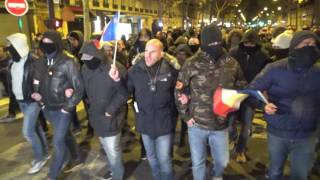 Policiers en colère  Victimes de la haine antiflic ParisFrance  19 Octobre 2016 [upl. by Nerval]