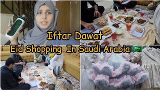 Dawat e Iftar Vlog  Eid Shopping In Saudi Arabia 🇸🇦  Madinah ki Tyari [upl. by Epillihp]