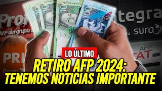 AFP 2024 S 20600 4 UIT ¿Cuándo inicia la liberación de fondos [upl. by Nodnas977]