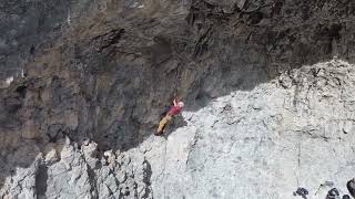 Dry tooling at the Hall of Justice Ouray￼ [upl. by Cadman]