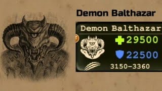 FIRST HALLOWEEN EVENT BOSS Demon Balthazar HIT SO HARD Day R Survival [upl. by Thorsten241]