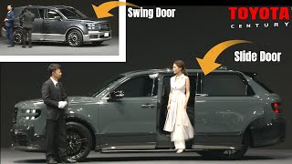 New Toyota Century SUV Optional Rear Doors [upl. by Zachary]