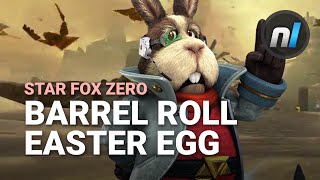 Barrel Roll Easter Egg in Star Fox Zero  Peppys quotSecretquot Barrel Roll Obsession [upl. by Kirit]