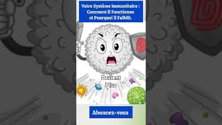 Système Immunitaire  Comment il Fonctionne et Pourquoi il Faiblit science bienêtre sante shots [upl. by Brenan]