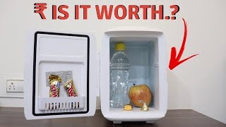 Mini Fridge Portable Chiller  Is It Worth  Tech Unboxing 🔥 [upl. by Cralg]