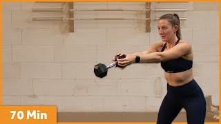 70 Minute MetCon Workout 1000 calories  Full Body Workout [upl. by Adnohser]