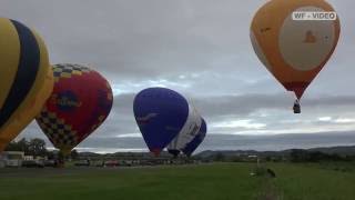 Ballontage 2016 KremsLangenlois  1 Morgenfahrt [upl. by Nnylhsa]