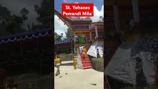 Pentahbisan Gereja Katolik St Yohanis pemandi Mila Pangrorean Mengkendek [upl. by Eanert]