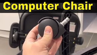 How To Remove Computer Chair WheelsFull Tutorial [upl. by Adnuahs]