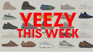 EVERY YEEZY releasing this week week of June 3rd 2024 [upl. by Arza]