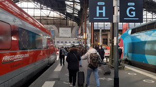 TRIP REPORT A bord dune Frecciarossa 1000 de Trenitalia de Lyon Part Dieu à Paris Gare de Lyon [upl. by Hamal]