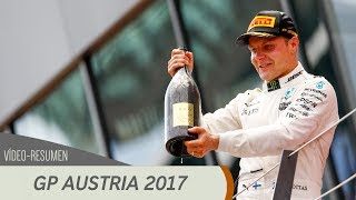 Resumen del GP de Austria  F1 2017  Víctor Abad [upl. by Novoj]