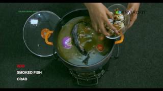 Ebunu Ebunu Soup  SuperChef Recipes with Nana Ama McBrown and the Envirofit SuperSaver Coalpot [upl. by Malina835]