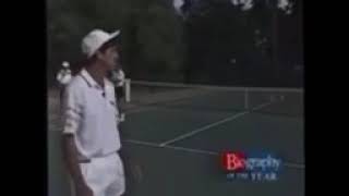 One of the Best Serves Ever in the History of TENNIS Baking in the Oven at a Young Age  Rick Macci [upl. by Can]