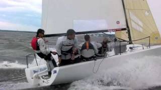 2010 Marinepool Melges 24 World Championship  Practice Day Wednesday [upl. by Ronyar]