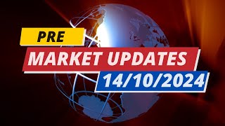 Indian Stock Market 14102024  Benchmarks may start lower [upl. by Annaek]