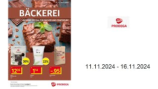 Prodega Prospekt CH  1111  16112024  Bäckerei [upl. by Alolomo]