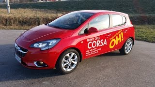 PL 2015 Opel Corsa E Test PL  Prezentacja  Walkaround [upl. by Nightingale232]