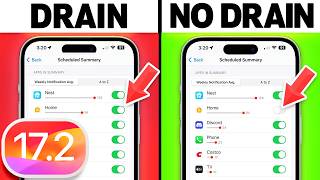 iPhone Battery Saving Tips That Actually Work iOS 172 [upl. by Ijat]