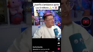 Jeanfils sambiance après les 5 millions 😂 [upl. by Christabella]