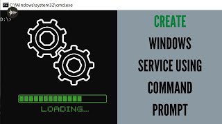 How to Create a Windows Service Using An EXE File [upl. by Victor]