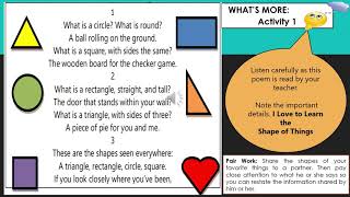 ENGLISH 3 WEEK 8 I Synthesize and Restate information shared by others [upl. by Enuahs812]