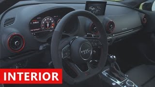 2018 Audi RS3 Sportback INTERIOR  Walkthrough [upl. by Anomer]