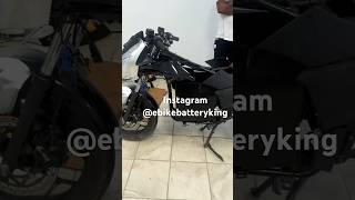 Fixing Chinese electric motorcycle fly ebike RZ R3 Z6 fox repair mod custom ebike battery king [upl. by Palla]