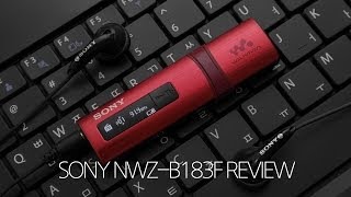 Stylish MP3 Player SONY Walkman NWZB183F Review [upl. by Anatolio788]