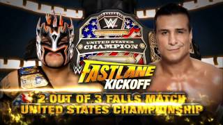 FULL MATCH Kalisto vs Alberto Del Rio  WWE Fastlane 2016 PreShow [upl. by Eatnahc145]