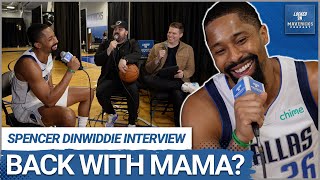 Spencer Dinwiddie Chose Rights This Time With the Dallas Mavericks  Mavs Media Day 2024 [upl. by Joseito]