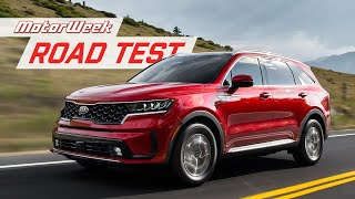 2022 Kia Sorento Hybrid  MotorWeek Road Test [upl. by Eirallam12]