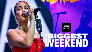 Jorja Smith  Blue Lights The Biggest Weekend [upl. by Islean483]