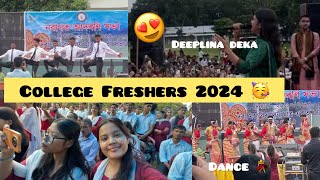 General Freshers 2024Darrang College TezpurAssam [upl. by Daggna657]