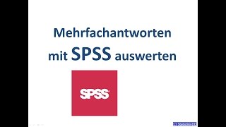 Mehrfachantworten auswerten und interpretieren SPSS [upl. by Merrilee582]