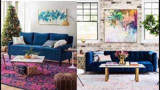 Ultimate Blue Sofa Ideas for Contemporary Interior [upl. by Nitsud]