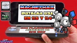 Magnethax Ntrboot instalar Boot9strap en 116 o inferior necesaria Flashcart DS LEER INSTRUCCIONES [upl. by Ellennad]