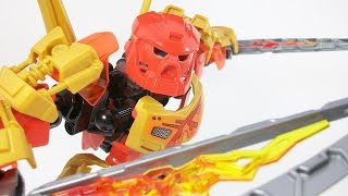 BIONICLE Review  70787 Tahu Master of Fire 2015 [upl. by Laurel]