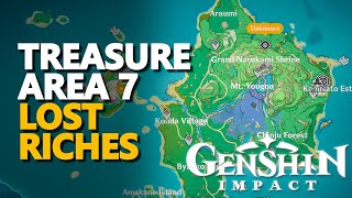 Treasure Area 7 Genshin Impact [upl. by Trueblood583]