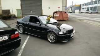 BMW E46 325Ci330Ci Driveby Straight Pipes [upl. by Ytsanyd538]