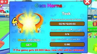 LIMITED ITEM UGC GEM HORN on BRO RESCUE SIMULATOR 2 [upl. by Enimzzaj103]