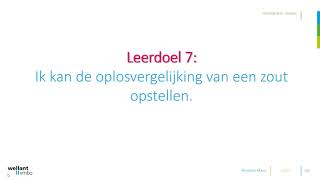 NaSk2  Chemie Overal 4 vmboGT  H9  Zouten  De oplosvergelijking van een zout opstellen [upl. by Zosi]