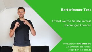 Barttrimmer Test 2020 Die besten Bartschneider im Überblick Braun Philips und Co [upl. by Audie]