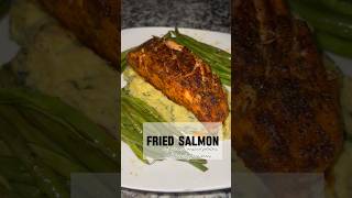 Salmon recipes for dinner salmondinner dinnerideas mashedpotatorecipe cookingasmr cookingathome [upl. by Lleral]