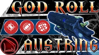 Destiny 2 Austringer God Roll PvP  PvE Guide amp Review – Menagerie Hand Cannon Runes Gameplay [upl. by Pascasia290]